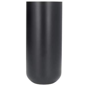 Vase à fleurs en métal de haute qualité Style américain fini noir pour la décoration des cendres Fabricant direct Vase à fleurs en aluminium - Product Image 1