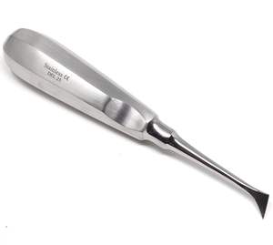 Elevadores dentales manuales de acero inoxidable Premium personalizables rectos y curvos para uso quirúrgico profesional con agarre ergonómico - Product Image 3