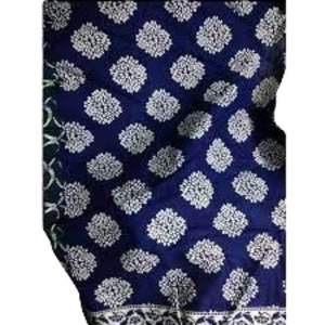 El mejor bloque de mano de tela de algodón con estampado floral índigo para sofá cortina camisa cubierta-proveedor indio precio al por mayor pedido al por mayor en línea - Product Image 6