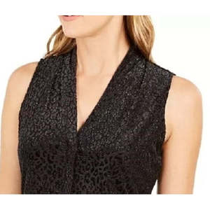 Débardeur vintage pour femme Calvin Klein, taille unique, grande taille, en tricot, avec motif animalier texturé - Product Image 2