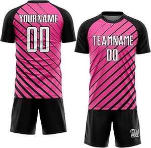 Venta caliente cómodo conjunto de camisetas de fútbol de secado rápido sublimación transpirable diseño personalizado OEM uniformes para clubes - Product Image 1