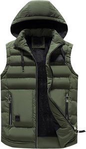 เสื้อกั๊กขนสัตว์แบบยูนิเซ็กซ์ กันลม กันน้ำ สไตล์ลำลอง สำหรับฤดูหนาว คอจีน บริการ OEM - Product Image 3