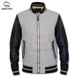 Chaqueta Universitaria de Béisbol con Logotipo Personalizado, Fabricantes de Ropa, Chaqueta de Béisbol Personalizada, Chaquetas Universitarias Personalizadas - Product Image 2