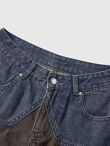 Pantalones cortos de mezclilla de verano de tendencia 2025 para hombre, pantalones cortos informales con Personalización completa con logotipo propio en la mejor calidad para hombre - Product Image 4