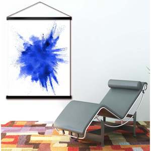 Black 101 cm <b>Poster</b> Strips (Pair) with Hanging Cord for Wall Usage - Product Image 5