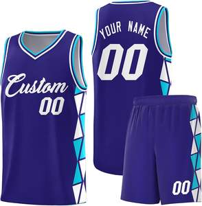 Equipo personalizado Logo Diseño Cosido Jersey Baloncesto Uniforme Ropa Sublimación Baloncesto Uniforme Conjunto - Product Image 1