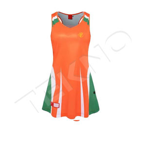 Transpirable secado rápido señoras Netball vestido uniforme sublimación impresión al por mayor - Product Image 3