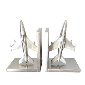 Sujetalibros con forma de conejo hecho a mano, sujetalibros de conejo de aluminio de Metal, diseño único, extremos de libro de Metal, soportes para estantes - Product Image 4