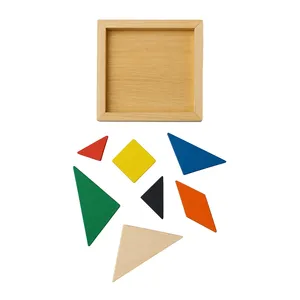 Gioco Tangram in Legno Personalizzato, Giocattoli Promozionali con Opzioni di Personalizzazione - Product Image 4