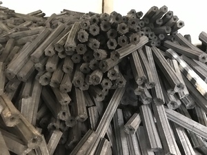 100% Natural Hard Wood Hexagonal <b>Machine</b>-Made Charcoal Briquettes with Low <b>Smoke</b> and Ash for BBQ/Outdoor/Commercial Use - Product Image 4