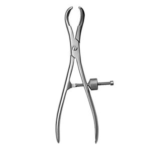 คีมจับกระดูกพร้อมแกนล็อคและสกรู เครื่องมือผ่าตัดกระดูกและข้อ สแตนเลส - Product Image 4