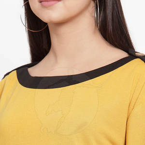 Camiseta holgada a la moda para mujer, camisa de manga larga hecha en algodón y poliéster, para el sudor - Product Image 4