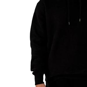Sweat-shirt à capuche classique pour homme, en polaire brossé chaud, vêtement décontracté d'hiver - Product Image 5