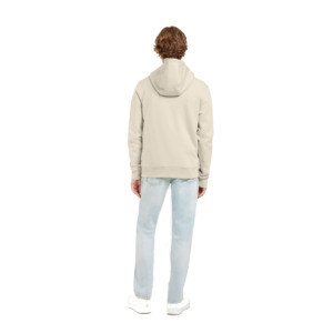 2025 Sudaderas con capucha para hombre MOQ bajo Sudaderas con cremallera de la mejor calidad Mezcla de algodón Hecho en Pakistán Cremallera para hombre hecha a medida Color beige liso - Product Image 3