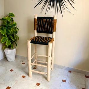 Tabouret Pouf Ottoman Marocain Fait Main, Repose-Pieds Décoratif Bohème, Coussin Traditionnel Berbère pour Salon et Maison - Product Image 1