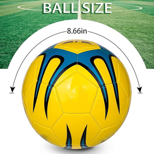 Balón de fútbol de PVC unisex de alta calidad con logotipo personalizado, el balón de Unión térmica de alta calidad al por mayor más vendido - Product Image 6
