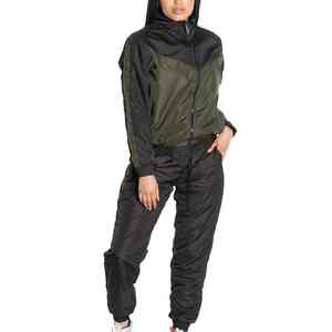 Chaqueta Cortavientos Ligera 100% Nailon, Traje Deportivo para Mujer, Alta Calidad, Color Sólido, Impermeable, Traje de Lluvia - Product Image 1