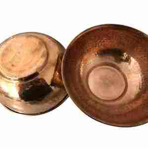 Venta caliente con cuenco de cobre de precio razonable para cocina Fabricación India Cuenco de cobre antiguo con alta calidad - Product Image 2