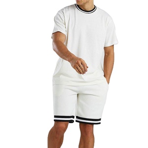 T-shirts et ensembles courts pour hommes de haute qualité, ensembles deux pièces pour hommes, costumes de sport pour hommes, chemises et shorts, ensembles de costumes pour hommes - Product Image 1