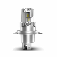 Alto brillo E4S 6000lm Diseño de ventilador H1 H3 H7 9012 9005 9006 H11 H4 Bombilla LED Faro