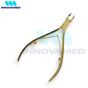 Venta superior Haga su propio Mango antideslizante Forma plana Mandíbula afilada de acero inoxidable Apertura de mandíbula ancha Removedor muerto duradero Dedo de cutícula - Product Image 3