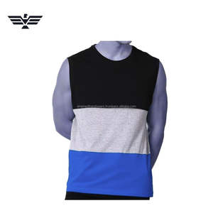 Débardeur Homme Uni en Coton Respirant pour la Gym, Gilet Décontracté d'Été avec Logo Frontal - Product Image 5
