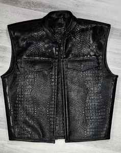 Veste en jean en cuir personnalisable de haute qualité unisexe 100% coton Style décontracté pour l'hiver avec logo brodé - Product Image 2