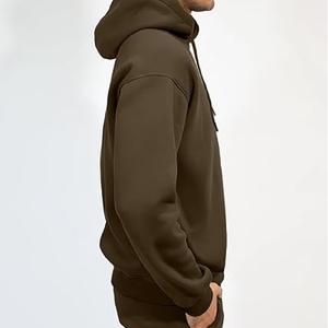 Conjunto de Sudadera con Capucha y Pantalones Deportivos de Alta Calidad con Logotipo Personalizado, Traje Deportivo, Pantalones de Chándal para Hombre, 100% Algodón - Product Image 3