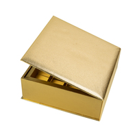 Boîte-cadeau en carton de chocolat noir magnétique à deux couches Boîte de chocolat de luxe avec tiroir avec certificat SABRE