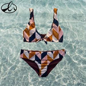 MINGHE 2025 Women's Wholesale Boho Beach Crochet Cover <b>Sarong</b> Pareo Brazilian Bottom 2-Piece Set Rhinestone Halter Neck - Product Image 4