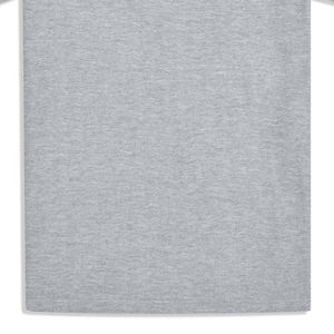 Camiseta Polo de alta gama 100% algodón respetuosa con el medio ambiente para hombre, patrón sólido personalizable, textura de hueso de arenque gris jaspeado, talla 6XL - Product Image 3