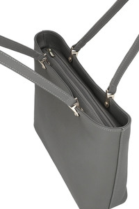 Vente en gros personnalisée 2025 sacs fourre-tout en cuir véritable pour femmes sacs à main OEM de grande taille avec fermeture à glissière logo personnalisé - Product Image 3