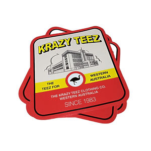 Pegatinas ecológicas personalizadas con logotipo, vinilo resistente a la intemperie resistente a los rayos UV, fuerte presencia de marca para fines decorativos - Product Image 6