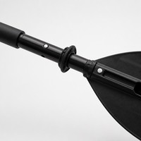 Pagaie télescopique en alliage d'aluminium à double lame pour kayak, rame réglable pour canoë, équipement léger pour le rafting, la navigation et les sports nautiques