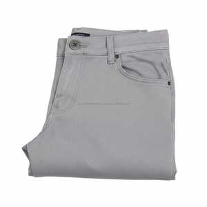 Pantalones Chinos de Lona para Hombre, Corte Slim Fit, Cintura Media, Color Marrón, Alta Elasticidad y Comodidad, Algodón Elástico, Servicio OEM con Logotipo Personalizado - Product Image 6