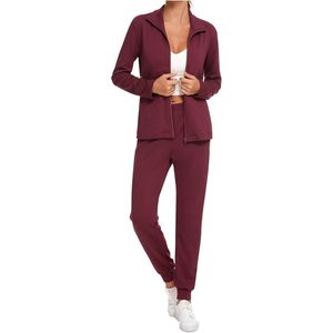 ชุดวอร์มแบบมีฮู้ด 2 ชิ้น ผ้าบางเบา พิมพ์ลายตามสั่ง สำหรับผู้หญิง ทรงเข้ารูป ชุดออกกำลังกาย ชุดกีฬา NAMISSM INTERPRIZE - Product Image 3