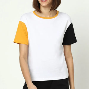 T-shirt respirant personnalisé pour les femmes meilleur design séchage rapide anti-rides confortable nouveau t-shirt tendance avec couleur personnalisée - Product Image 3