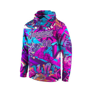 High Quality Sports Jersey Ice Hockey <b>Hoodie</b> With <b>Sublimated</b> Graphics And Kangaroo Pocket Jacket Style Sportswear - Product Image 2