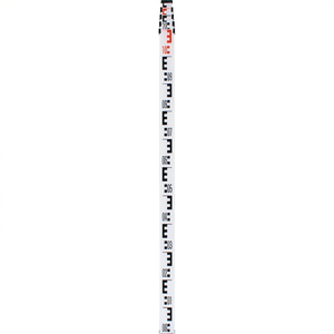 Nivel de burbuja telescópico NEDO con varilla de 1.22-5m de longitud y doble escala - Product Image 3