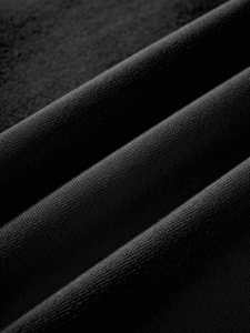 Chaqueta universitaria negra de béisbol para hombre, Parche de número, manga, diseño bordado, ropa de calle, mezcla de lana, ropa de abrigo de invierno - Product Image 5