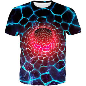 Gran oferta, cómoda, personalizada, exige tu propia marca, camiseta de manga corta para hombre, ropa de calle, camiseta transpirable con cuello redondo por sublimación - Product Image 5