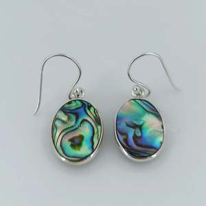 Handmade 925 Sterling Silver Dangle Earrings Natural Blue Paua <b>Abalone</b> <b>Shell</b> Jewelry Fine Dangle Blue Paua <b>Shell</b> Earrings - Product Image 3