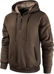 Sweat-shirts de pêche décontractés pour hommes de qualité supérieure, légers, à fermeture éclair, avec poches, pour la pêche en plein air - Product Image 2