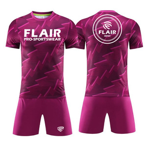 Camiseta de Fútbol Personalizada para Adultos, de la Mejor Calidad, 100% Poliéster, Ligera, Cómoda, Transpirable, de Secado Rápido, Impermeable, Parte Superior Corta - Product Image 1