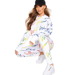 Chándal estampado para mujer de último diseño, chándal personalizado para mujer, chándal deportivo para gimnasio para mujer de alta calidad - Product Image 5