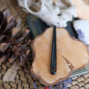 Aguja de Bordar de Cuerno de Búfalo, Aguja de Bordar Puntiaguda para Lana y Hilo, Accesorio de Costura Duradero para Tufting y Costura - Product Image 1