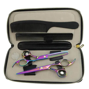 Venta al por mayor de kits de barbero de nuevo diseño para uso en salón tijeras de corte de pelo más finas para adultos - Product Image 1