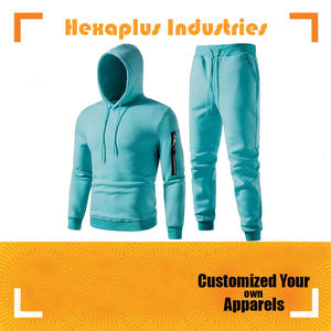 Ensemble de survêtement à capuche et jogging pour homme, vêtement de sport, de Gym, personnalisé, vente en gros, prêt à être expédié - Product Image 4