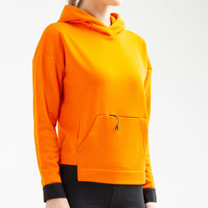 Sudaderas con Cierre Personalizadas, Hechas a Medida, 100% Algodón Transpirable, Sudaderas Cortas con Cierre y Cuello Alto para Mujer, al Mejor Precio y Alta Calidad - Product Image 4