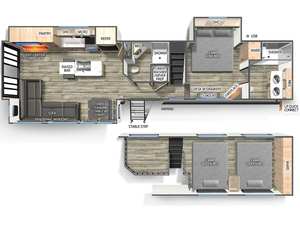 ¡Alta demanda! Remolque de Viaje Usado Forest River Campsite Reserve 39JD 2025 - Product Image 2